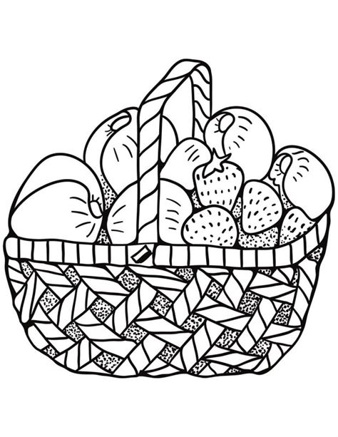 Plansa de colorat cos cu mere este disponibilă gratuit pentru imprimare și / sau descărcare. Desene cu Cos cu Fructe de colorat, imagini și planșe de colorat cu cos cu fructe