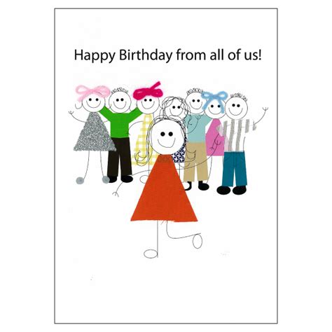 Happy birthday from all of us! Happy Birthday Quotes From All Of Us. QuotesGram