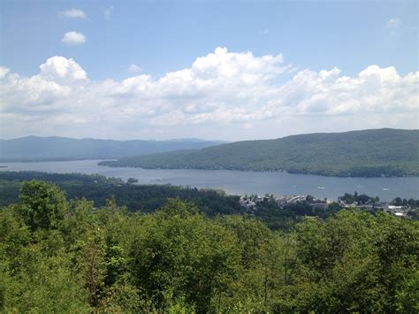 Stunning View Of Lake George From Prospect Mountain Lake George Ny