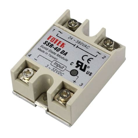New Arrival High Quality 40a250v Ssr White Solid State Relay