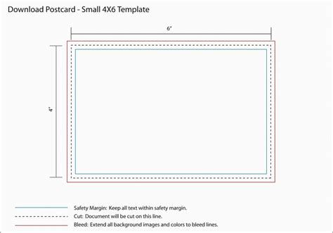 Free Blank Postcard Template For Word Unique Avery Business Card