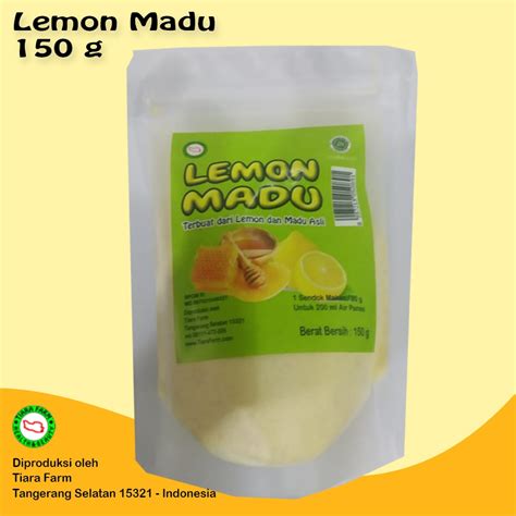 Jual Tiara Farm Lemon Madu 150 G Shopee Indonesia