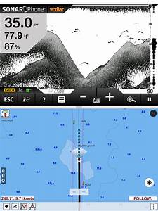 Sonar Fish Finder Depth Finder With I Boating App