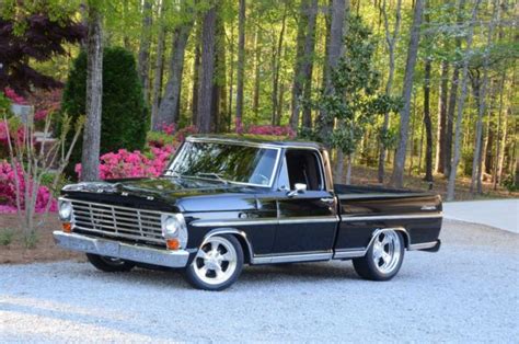 1967 Ford F100 Lowered Disc Brakes 390 C6 Two Owner Truck For Sale