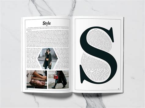 Fashion Magazine Layout Design On Behance