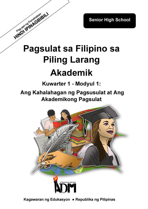 Pagsulat Sa Filipino Sa Piling Larang Akademik Q Ibat Ibang Uri Ng