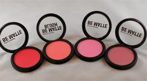 Makeup Fashion And Royalty Review City Color Cosmetics Be Matte Blush