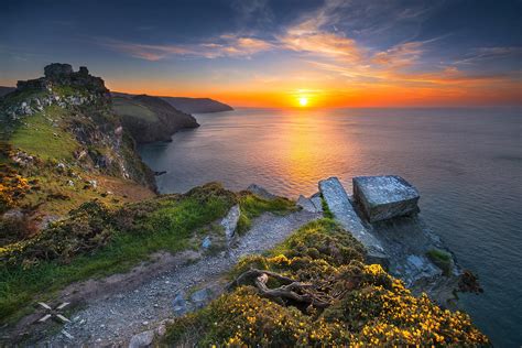 Sunsetvalley Of The Rocks Lynton Uk Places To Visit The Rock