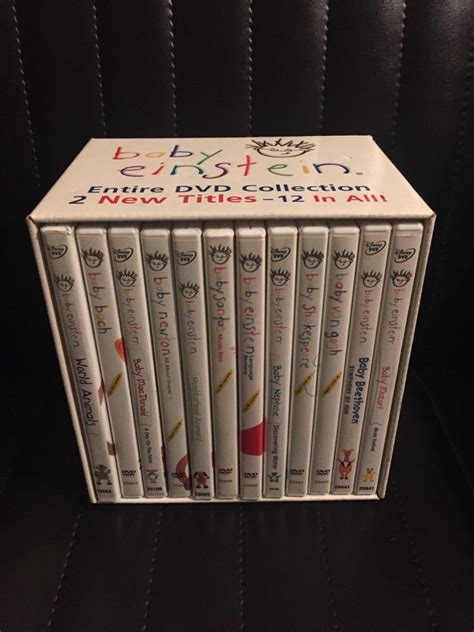Baby Einstein Entire Dvd Collection 12 In All Box Set Infant Learning