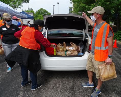 At the end of the design competition, the thousands of cans of food used to create the structures will be donated locally to operation food search. Catholic Charities and OFS Hold Food Distribution Event ...
