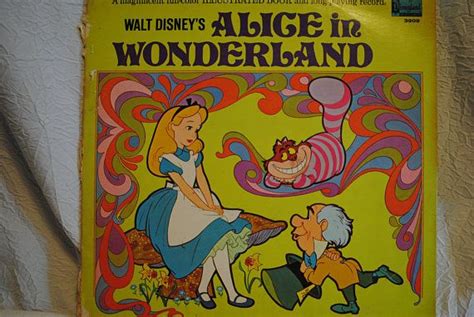 Walt Disneys The Story Of Alice In Wonderland Disneyland Record Lp