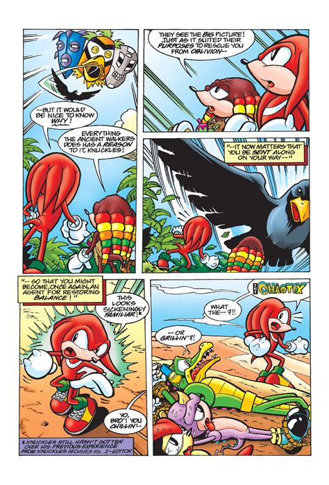 Knuckles The Echidna 9 Read Comic Online Knuckles The Echidna