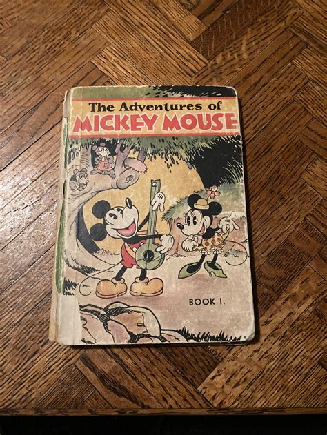The Adventures Of Mickey Mouse Book 1 First Edition 1931 Walt Etsy