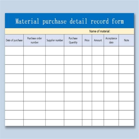 Purchase Order Template Excel Free Download 2022 Wps Office Academy