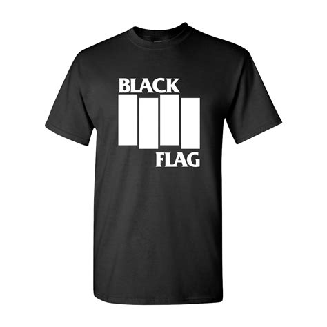 Polera Mc Black Flag · Logo