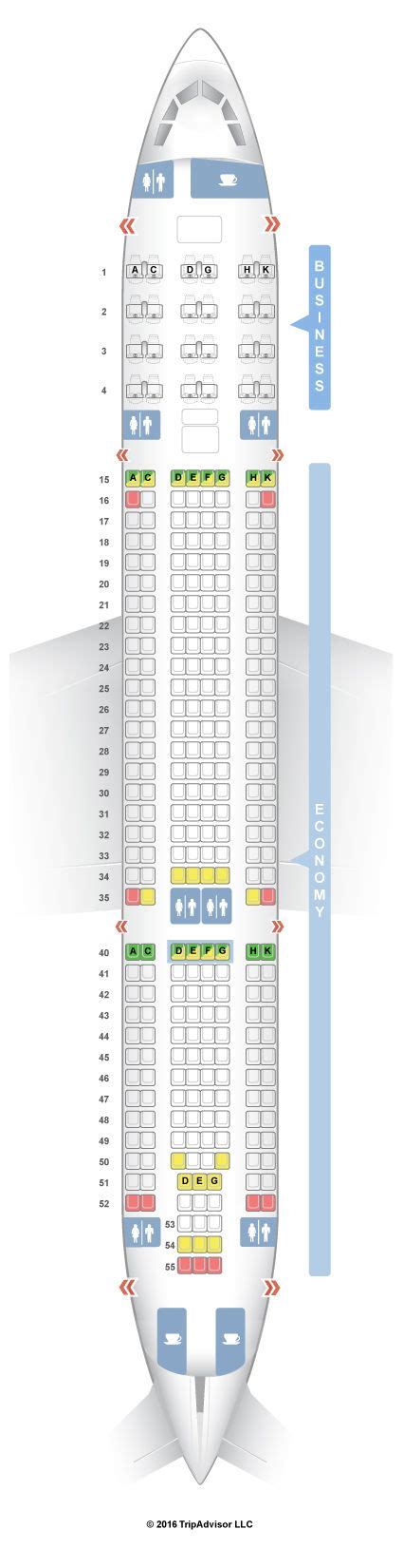 Seatguru Seat Map Air Europa Airbus A330 200 332 Seatguru Fiji