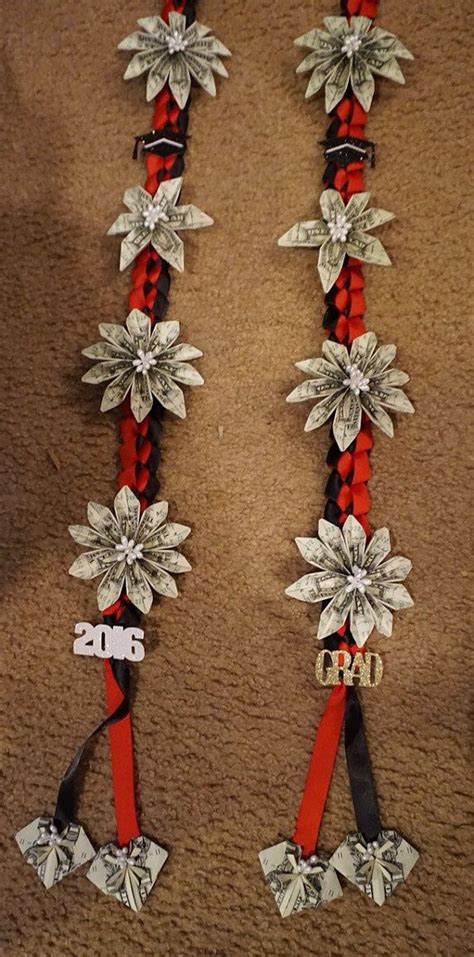 Money Lei For All Occasions Double Ribbon Lei Can Be Made With An