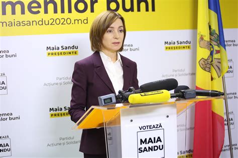 Opposition candidate maia sandu won, becoming the first woman president in the country's history. Maia Sandu, despre relația Republicii Moldova cu Rusia