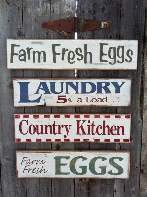 Rusty Nail Signs Painted Country Signs 25