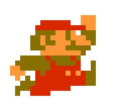 Mario Jump Sprite Pixel Art Maker