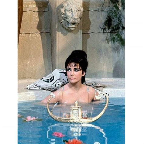 Dark Noirs Instagram Post “now Thats What I Call A Bath Elizabethtaylor Cleopatra 1963