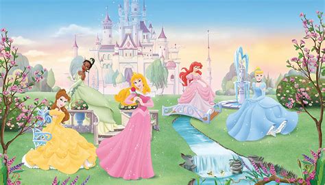 Disney Princess Castle Background Wallpaper