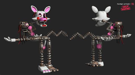 Making Mangle And Puppet From Fnaf Vr In Roblox Animatronic World Get