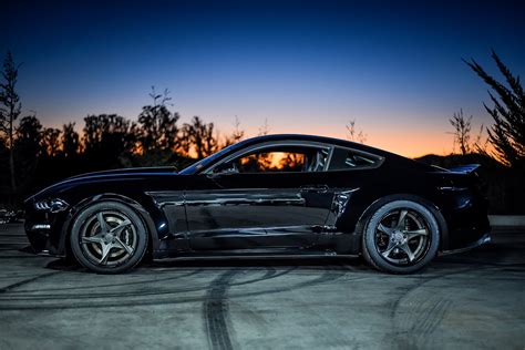 Tidy Black Ford Mustang Goes Through Stylish Transformation —
