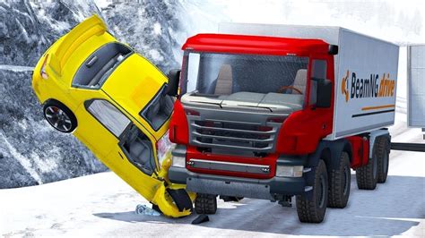 Realistic High Speed Crashes Random Beamng Drive Youtube