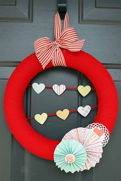 Valentine Burlap Wreath Diy Homedit