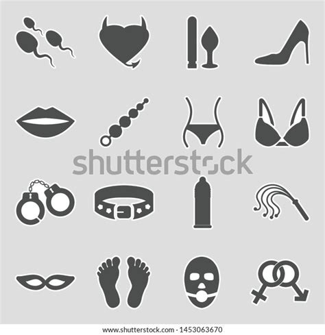 sex and fetish icons sticker design vector illustration