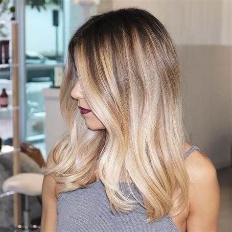 50 Bombshell Blonde Balayage Hairstyles That Are Cute And Easy Blonde