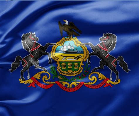 Pennsylvania State Flag 50states