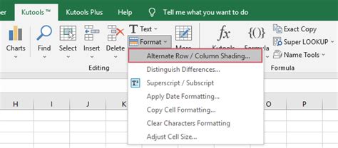Quickly Shade Or Color Every Other Row Column In Excel