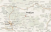 Show Low Arizona Map
