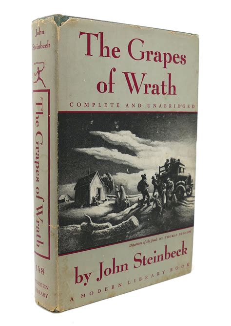 The Grapes Of Wrath Modern Library No 148 Par John Steinbeck Hardcover
