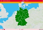 Mapa interactivo. Onde está? Estados de Alemaña - Mapas Interactivos de ...