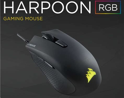 Corsair Harpoon Rgb Optical Gaming Mouse Review Eteknix