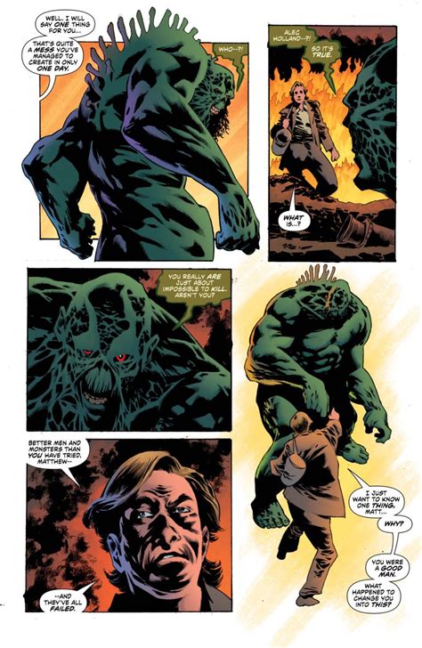 Exclusive Preview Swamp Thing 6 13th Dimension Comics Creators