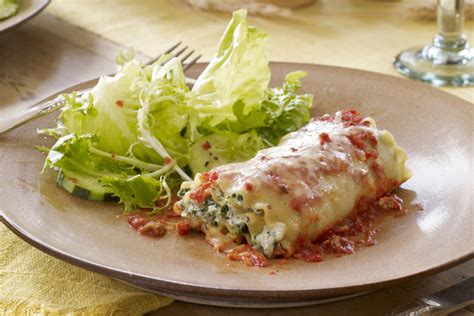 Spinach Chorizo Lasagna Roll Ups Kraft Recipes