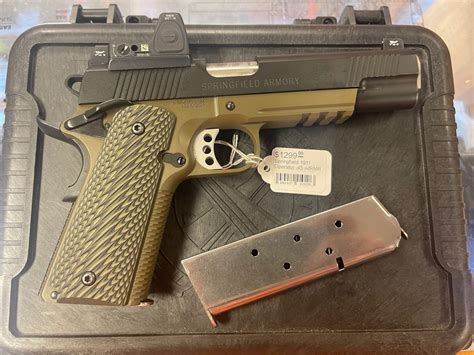 Springfield 1911 Loaded Mc Operator 45 Acp 5 Trijicon Rmr Px9110ml18