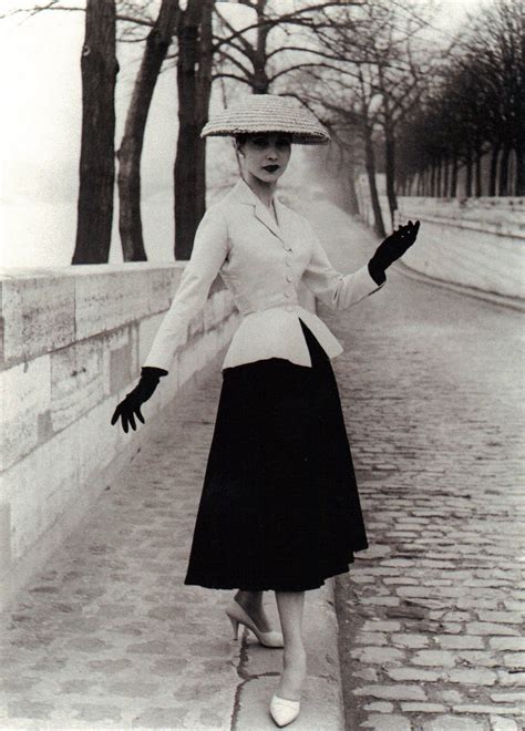 Image New Look Collection Bar Suit By Christian Dior In Paris 1947