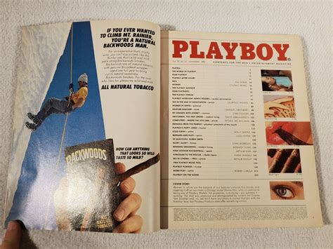 Playboy Magazine Back Issue November Playmate Veronica Gamba Nude Nurses Ebay