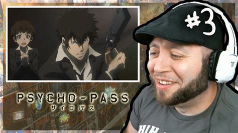 psycho pass episode 3 reaction rearing conventions youtube