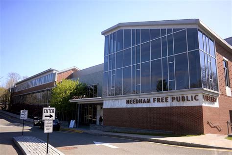 Needham Free Public Library Literary Massachusetts