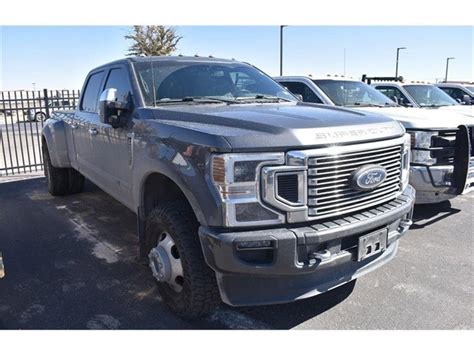 Certified Pre Owned 2022 Ford F 350 Platinum 4 Door Crew Cab Long Bed
