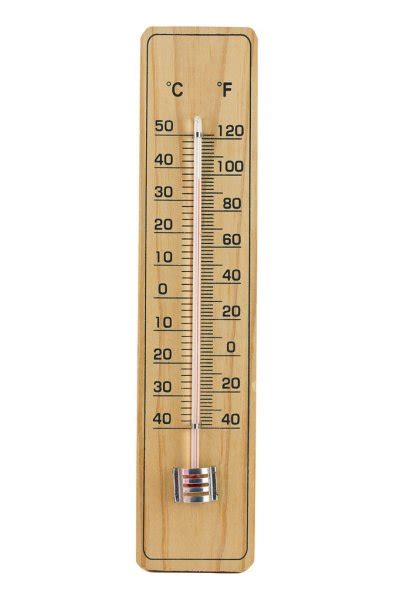 Wooden Thermometer Isolated Stock Photo By ©elnur 2696245