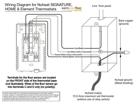 This is the vine thermostat installation guidence, if you want to know how to install thermostat, you can please note that the user manual, installation guide, wiring labels, and jumper cable are. Nuheat Home thermostat Installation Unique | Wiring Diagram Image