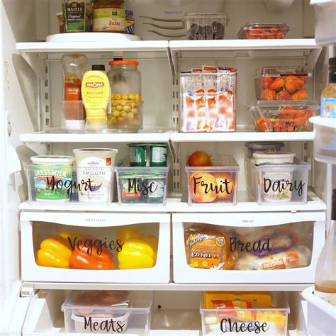 Organizing Your Fridge In 3 Easy Steps Style Dwell