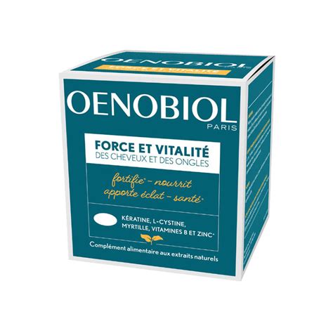 Oenobiol Capillaire Force Et Vitalité 60 Capsules